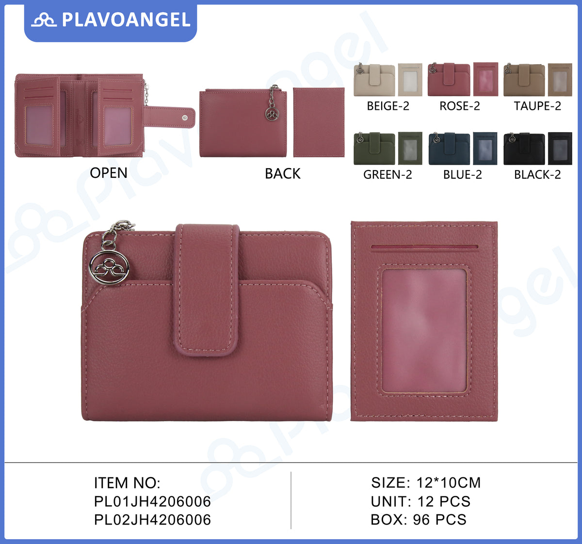 Compact Detachable Card Holder Wallet