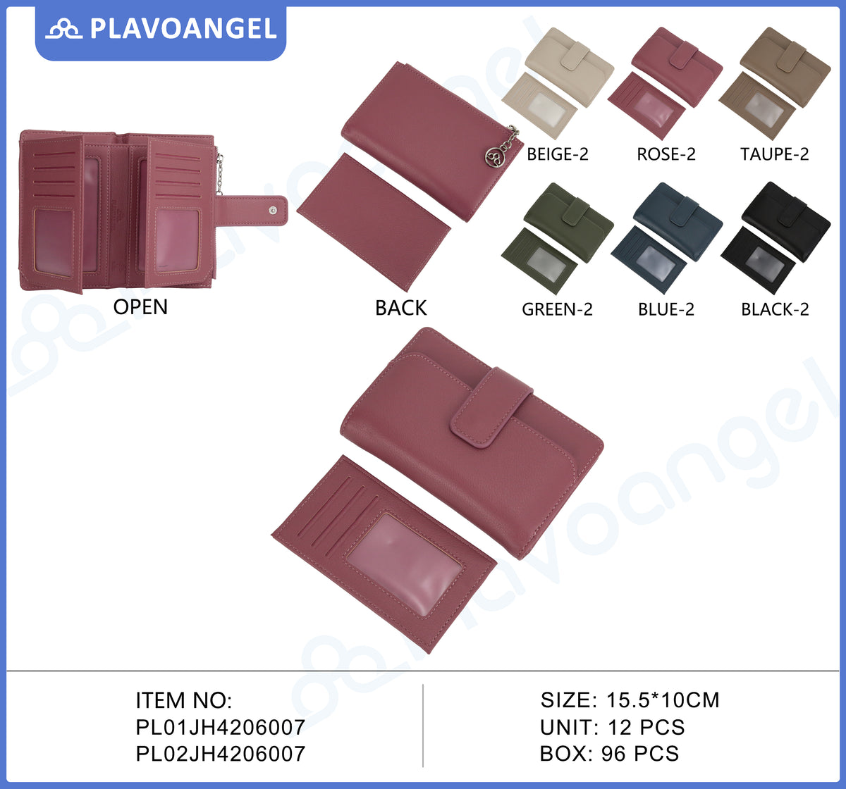 Elegant PU Leather Organizer Wallet