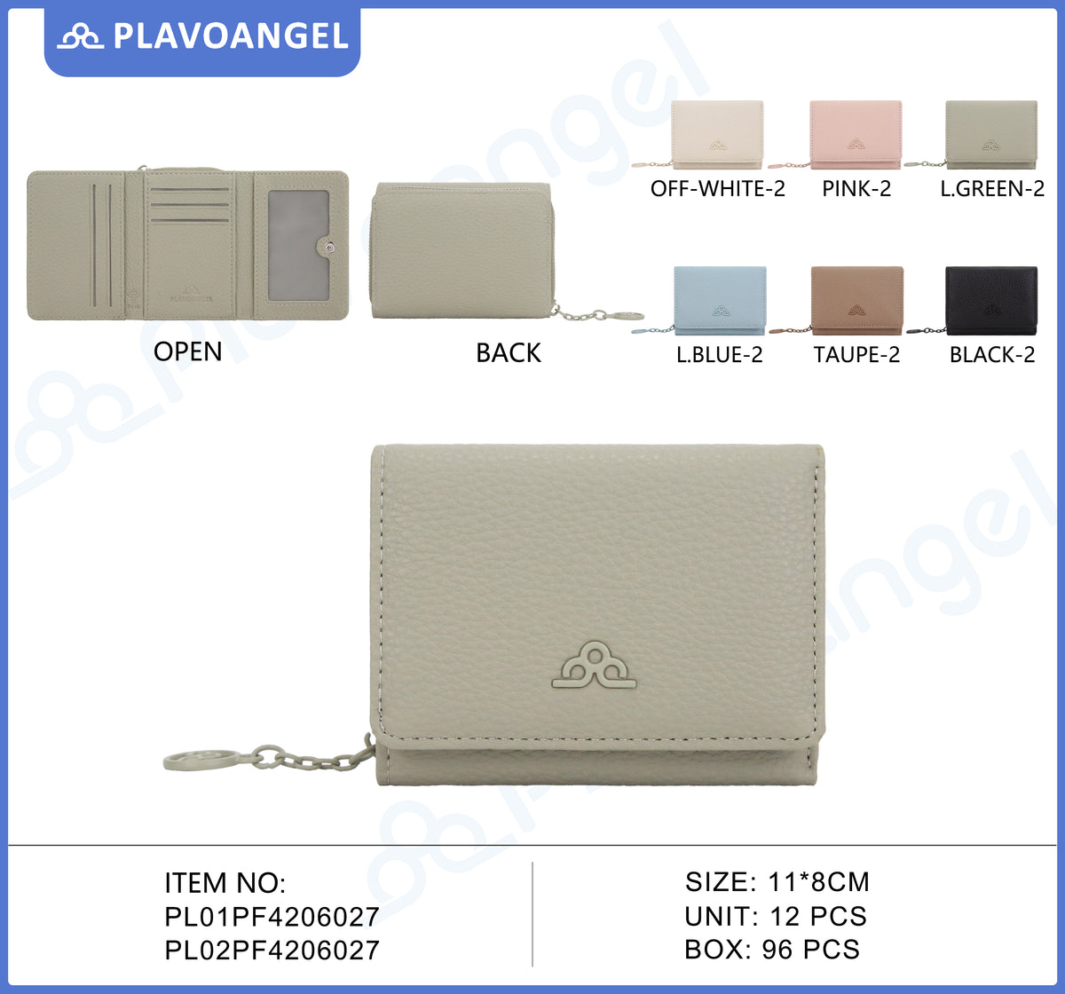 Compact RFID PU Leather Wallet