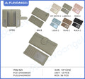 Textured PU Wallet With Insert