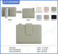 Elegant Compact PU Leather Wallet