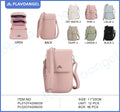 Compact Multi-Compartment Crossbody Bag