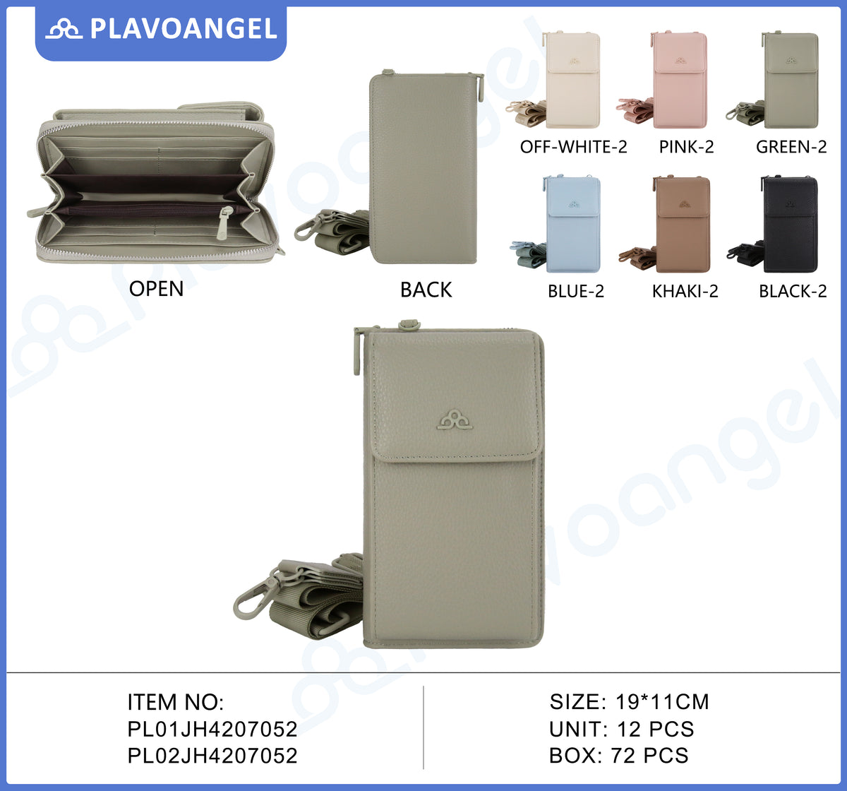 Elegant Crossbody Phone Wallet Pouch
