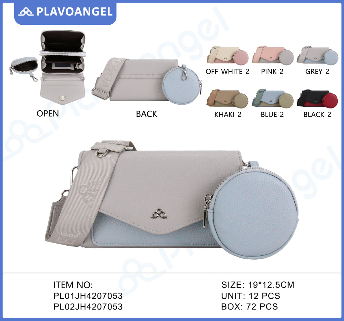 Modern Crossbody with Coin Pouch