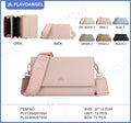 Wide Strap PU Crossbody Wallet