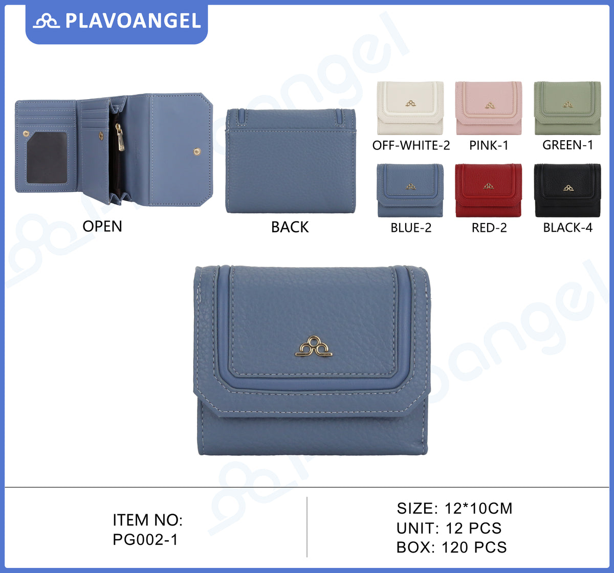 Elegant Compact Trifold Wallet