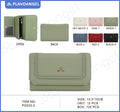 Elegant Tri-Fold PU Leather Wallet