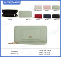 Elegant Zip-Around Wristlet Wallet