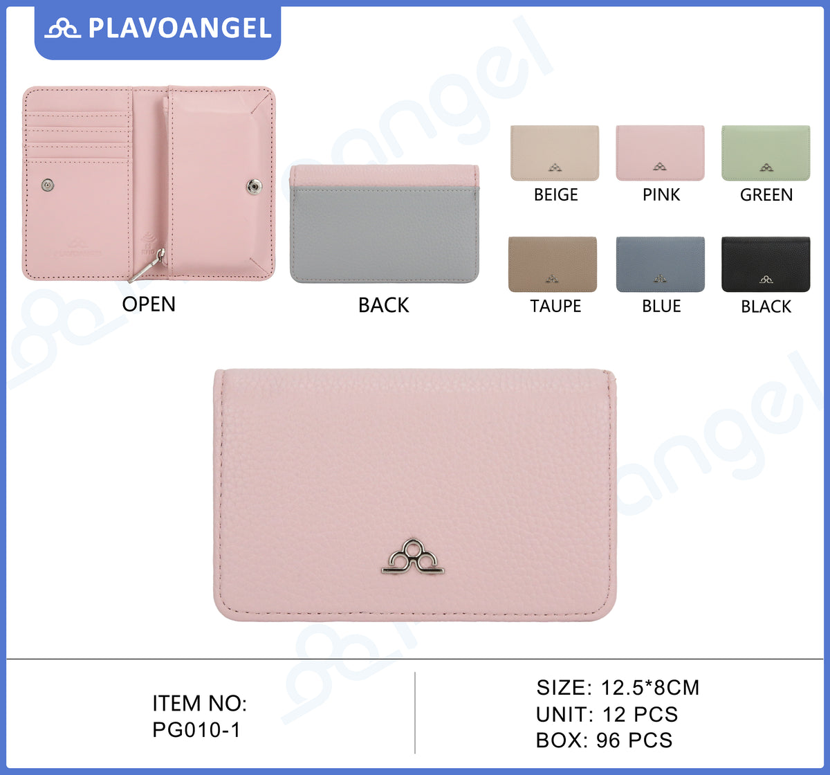 Chic RFID Blocking Compact Wallet