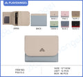 Chic Two-Tone Compact Wallet