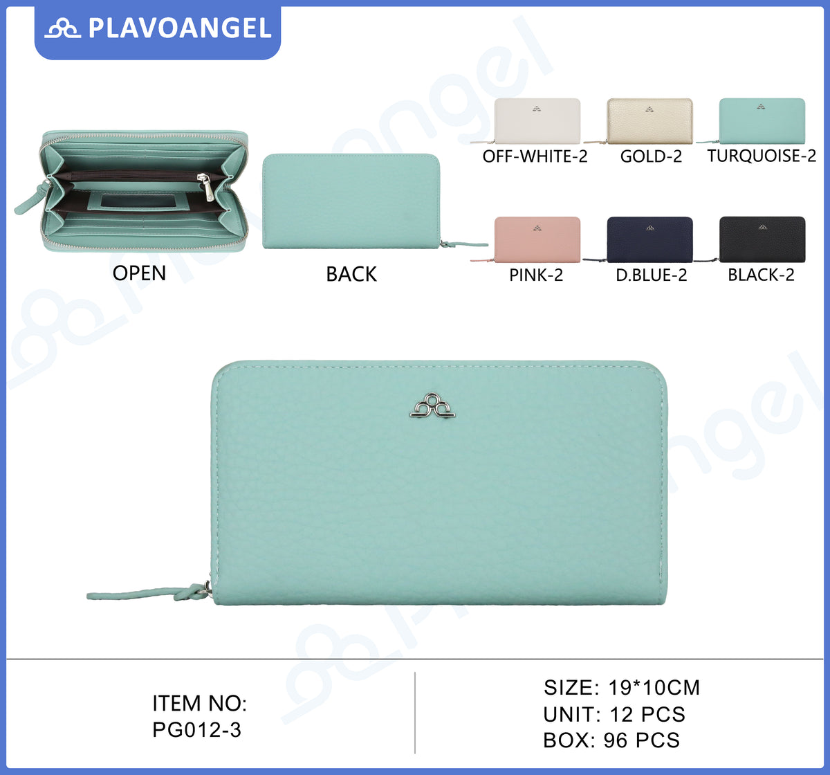 Classic Zip-Around Ladies Wallet