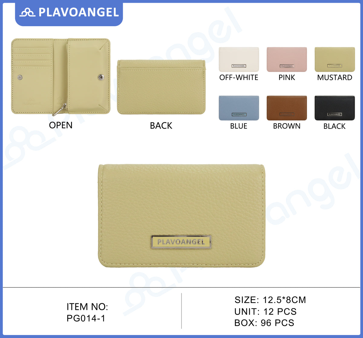 Compact Elegant RFID Card Wallet