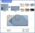 Geometric Patchwork Ladies Wallet