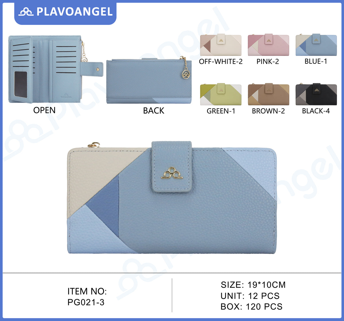 Geometric Patchwork Ladies Wallet