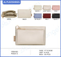 Elegant Dual-Pocket Zipper Pouch
