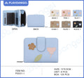 Charming Floral PU Leather Wallet