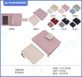 Two-Tone Compact Ladies Wallet