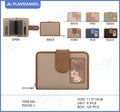 Floral Butterfly Compact Wallet