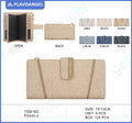 Elegant Textured PU Women's Wallet