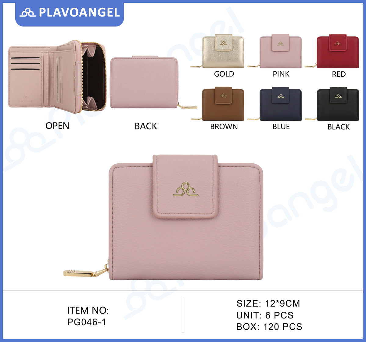 Elegant Compact Tab Wallet