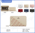 Elegant Woven Zip-Around Ladies Wallet