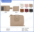 Textured Chic Snap Closure Wallet