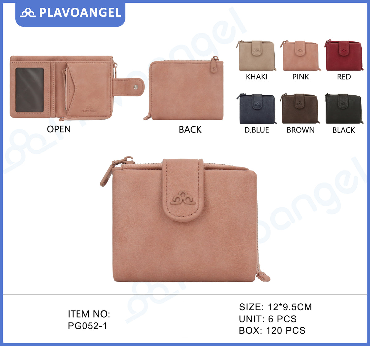 Chic Multi-Compartment Compact Wallet