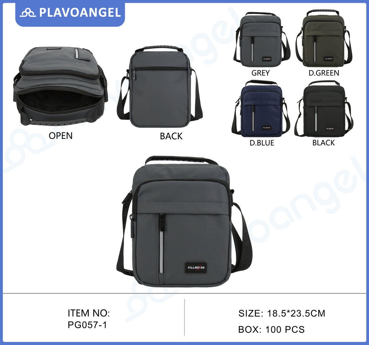 Compact Urban Utility Crossbody Bag