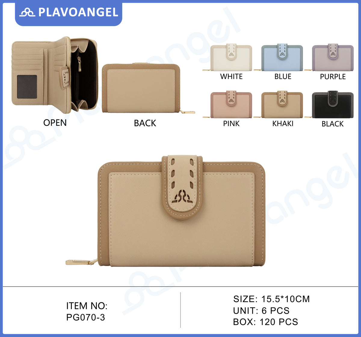 Elegant Cutout Strap Ladies Wallet