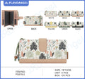 Botanical Leaf Print Ladies Wallet
