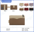 Elegant Two-Tone Wave Wallet