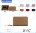 Elegant Zip-Around Tassel Wallet