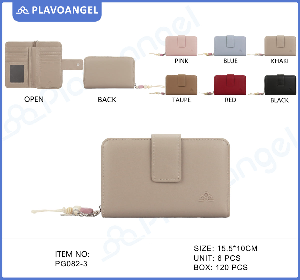 Elegant PU Leather Ladies Wallet