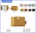 Two-Tone Wave Card Holder