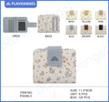 Floral Print Compact PU Wallet