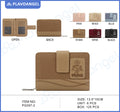 Textured Floral PU Leather Wallet