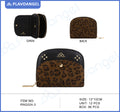 Leopard Print Genuine Leather Wallet